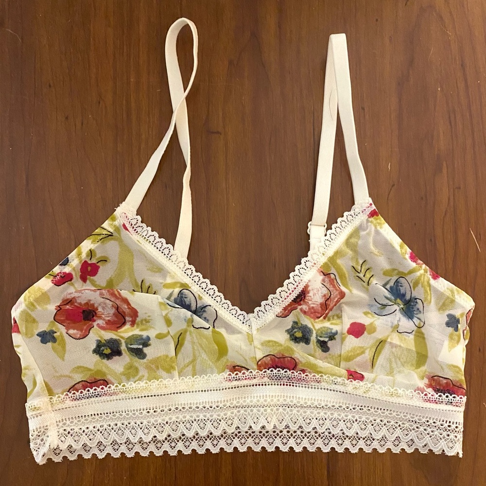 Floral Bra